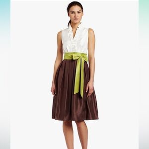 Jessica Howard Women's Tri-Tone Shantung Dress